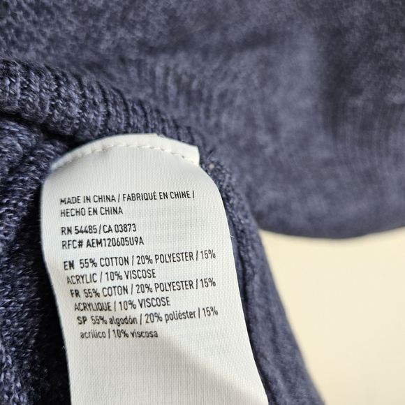 American Eagle Blue Lightweight Sweater Size XXS - Picture 3 of 4